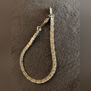 14k GP Gold Chain Bracelet